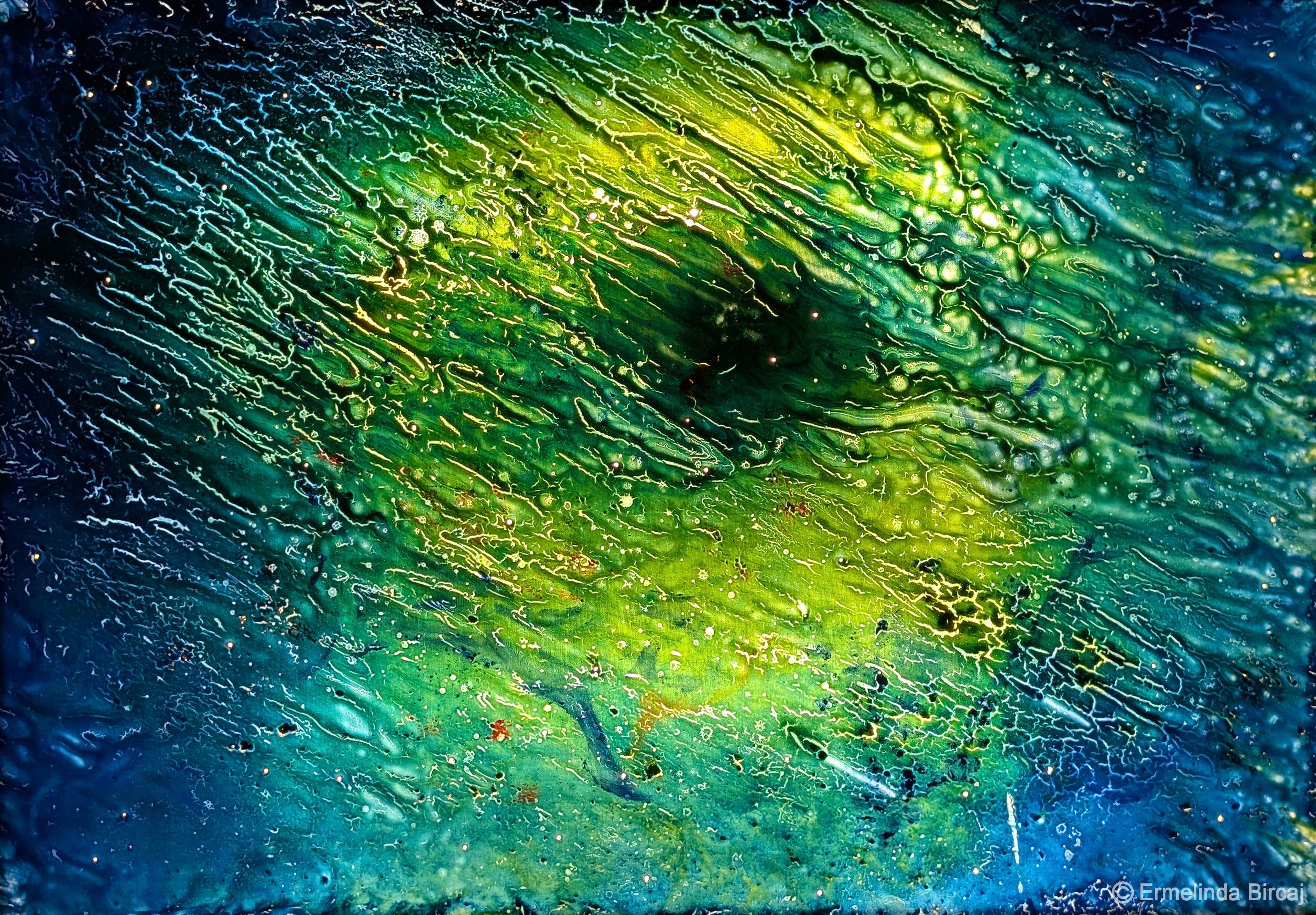 Quadro retroilluminato Consciousness 10 di Ermelinda Bircaj