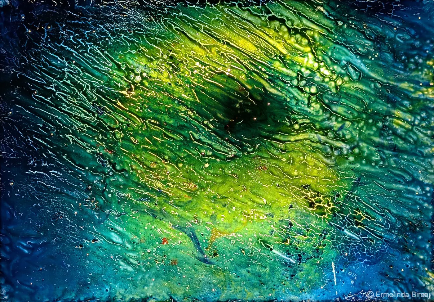 Quadro retroilluminato Consciousness 10 di Ermelinda Bircaj