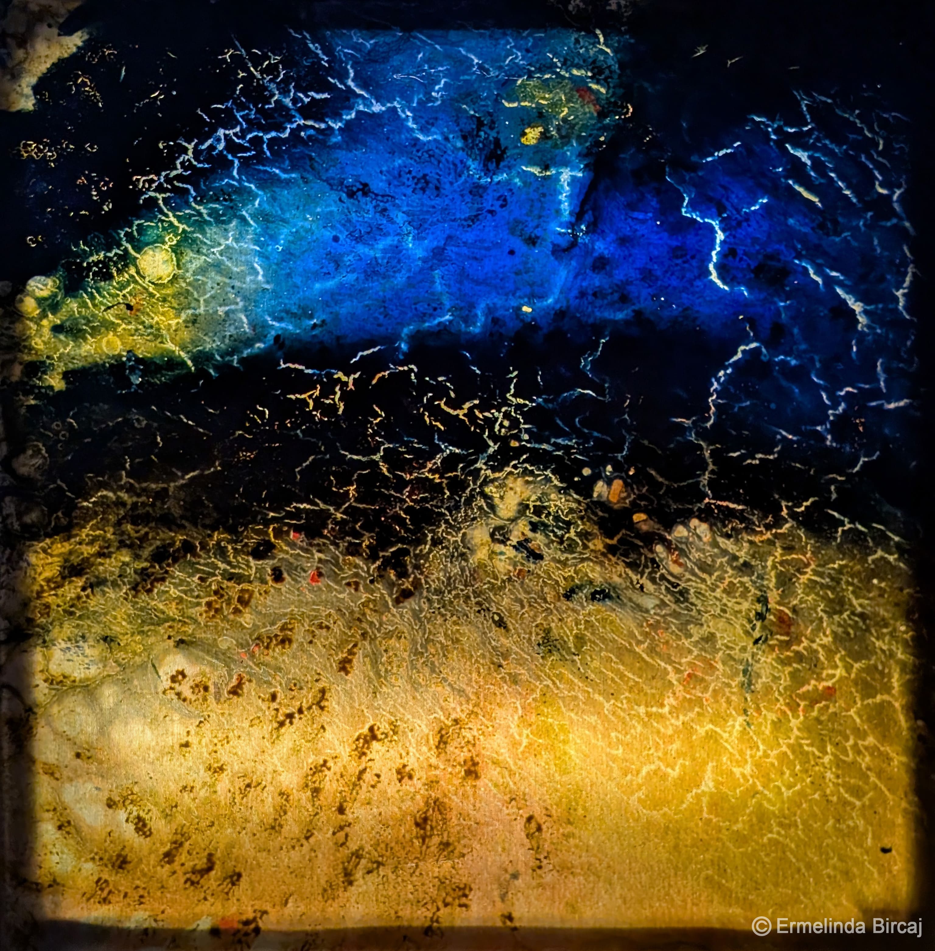 Quadro retroilluminato Consciousness 15 di Ermelinda Bircaj